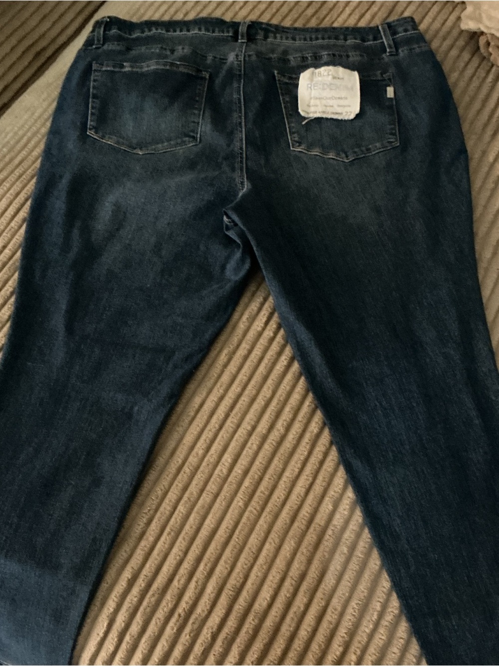1822 Denim Dark Blue Cropped Women’s Jeansa